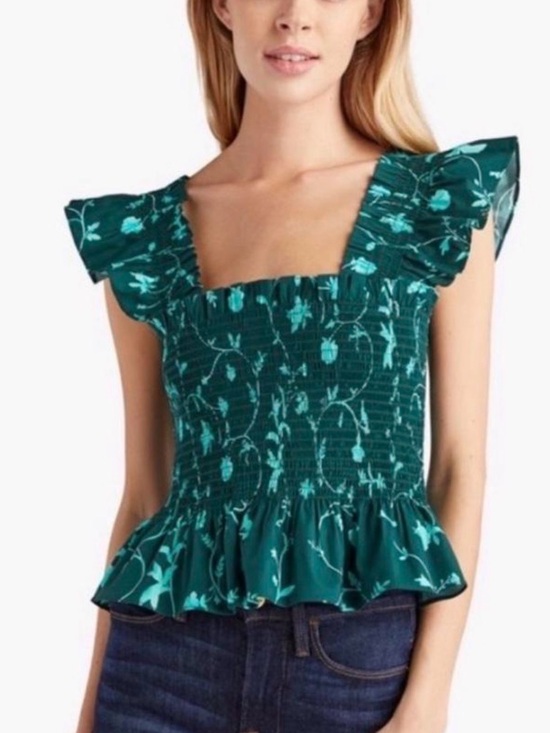 Hill House Tops - Hill House Home Smocked Top, Size S
